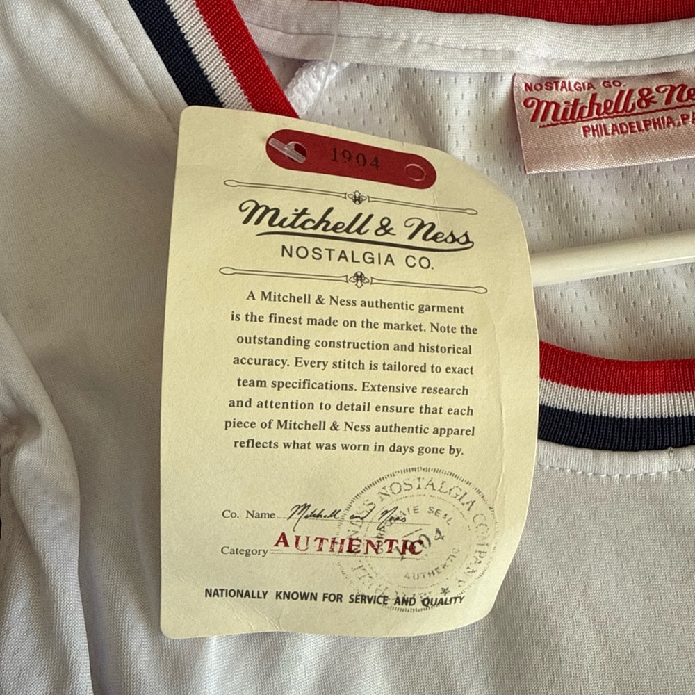 Men’s Mitchell & Ness Michael Jordan #9 1992 Dream Team USA Jersey Sz 48 - NWT - Picture 5 of 6